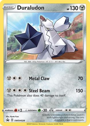 Duraludon (SWSH028) Holofoil - Black Star Promos