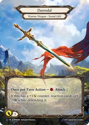 Durendal (Marvel) (MPW008) Cold Foil - Mastery Pack Warrior