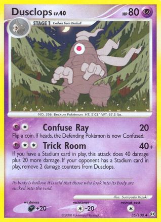 Dusclops (35) Reverse Holofoil - Stormfront