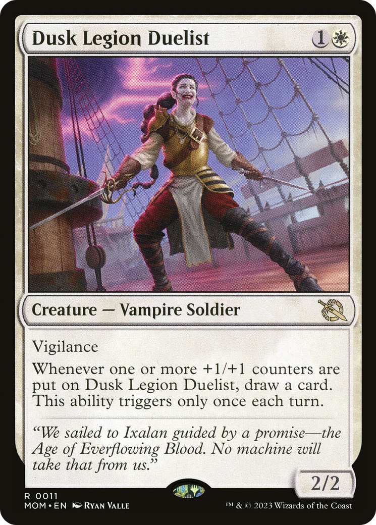 Dusk Legion Duelist (011) Foil - March of the Machine