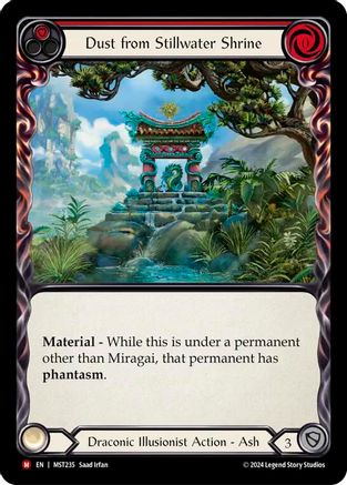 Dust from Stillwater Shrine (MST235) Rainbow Foil - Part the Mistveil