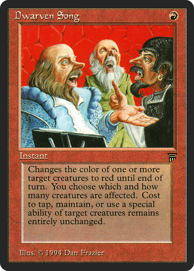 Dwarven Song - Legends