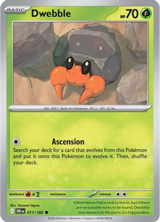 Dwebble (11) - Destined Rivals