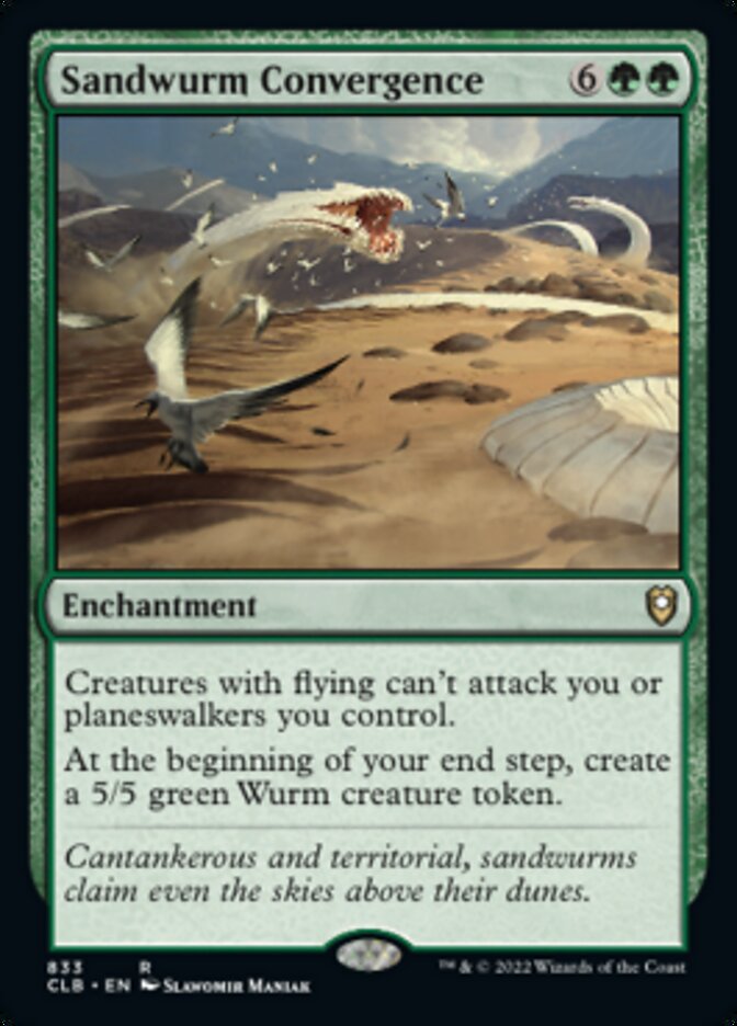 Sandwurm Convergence [Commander Legends: Battle for Baldur's Gate] | Silver Goblin