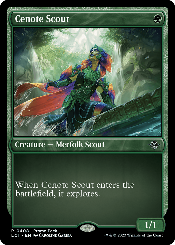 Cenote Scout [The Lost Caverns of Ixalan Promos] | Silver Goblin