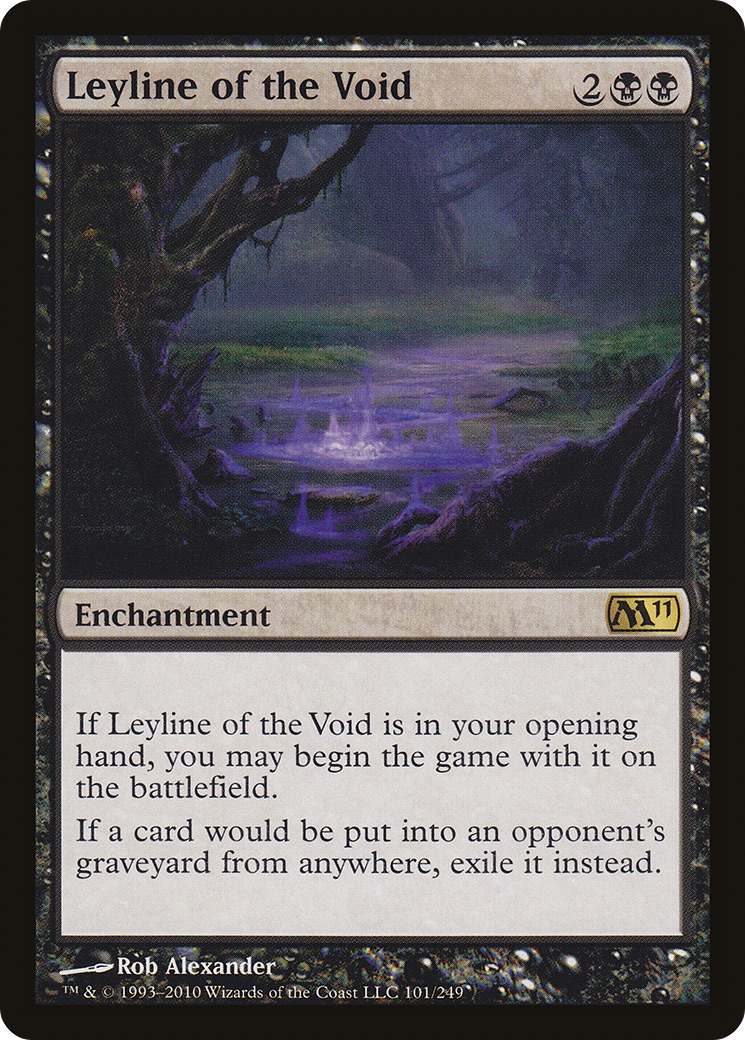 Leyline of the Void [Magic 2011] | Silver Goblin