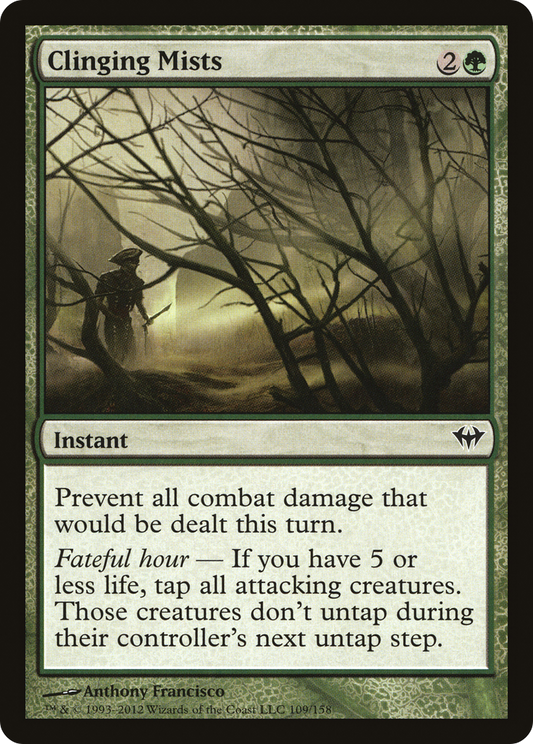 Clinging Mists [Dark Ascension] Foil