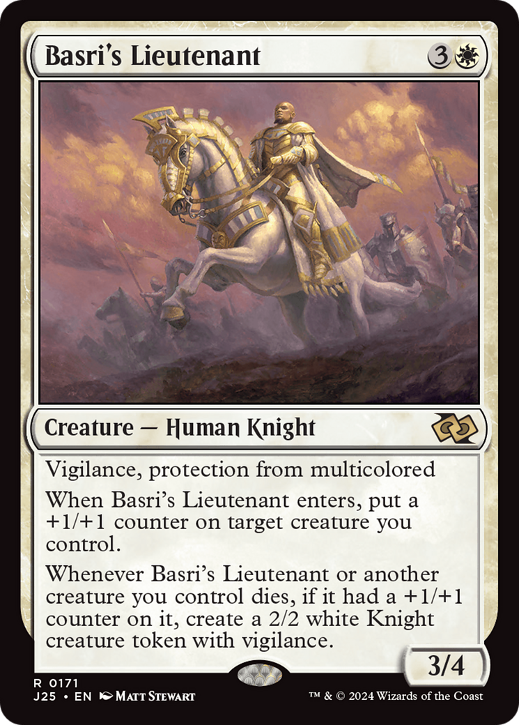 Basri's Lieutenant [Foundations Jumpstart] | Silver Goblin