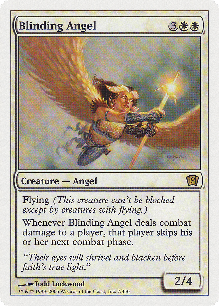 Blinding Angel (007) Foil - Ninth Edition
