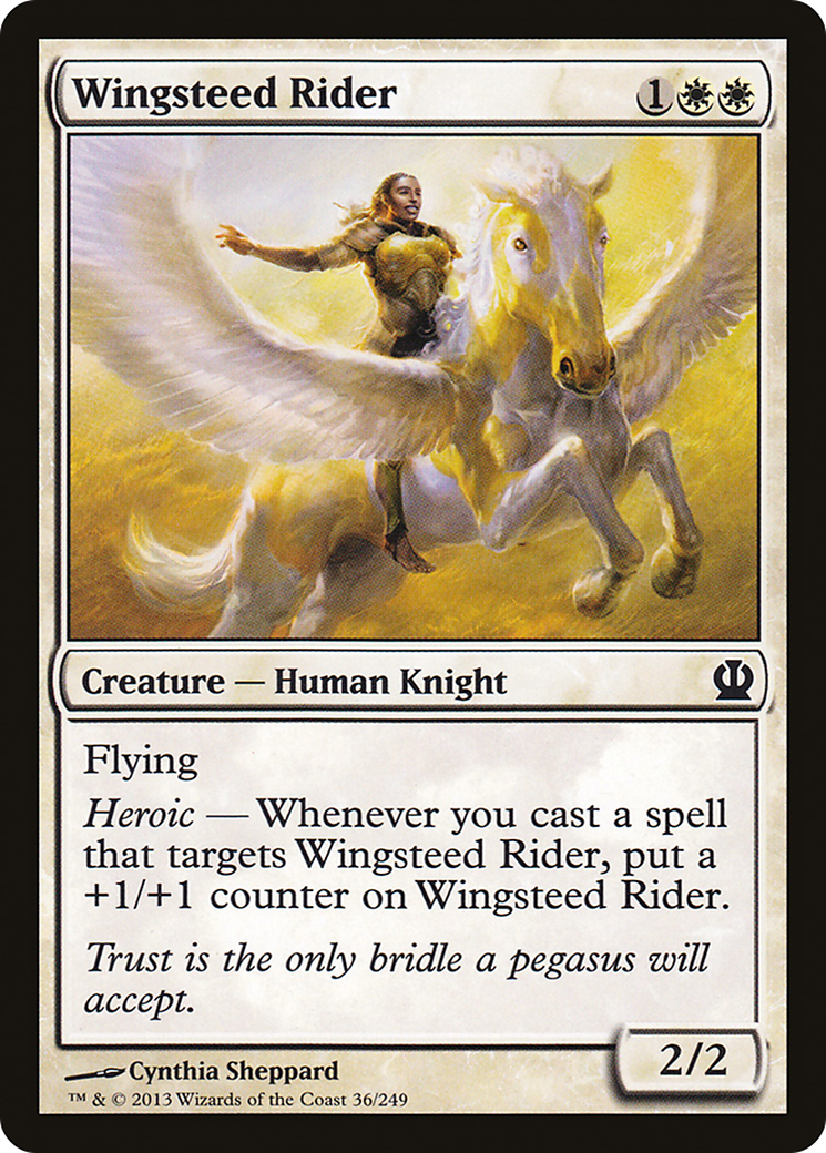 Wingsteed Rider (036) Foil - Theros