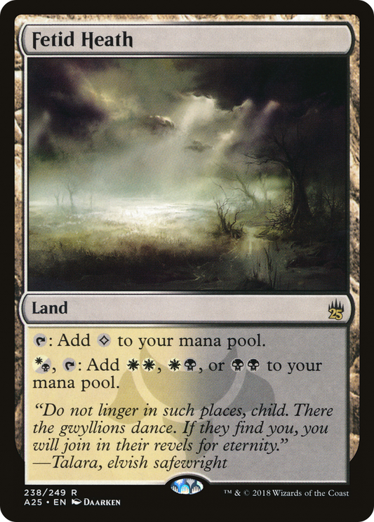 Fetid Heath [Masters 25] Foil