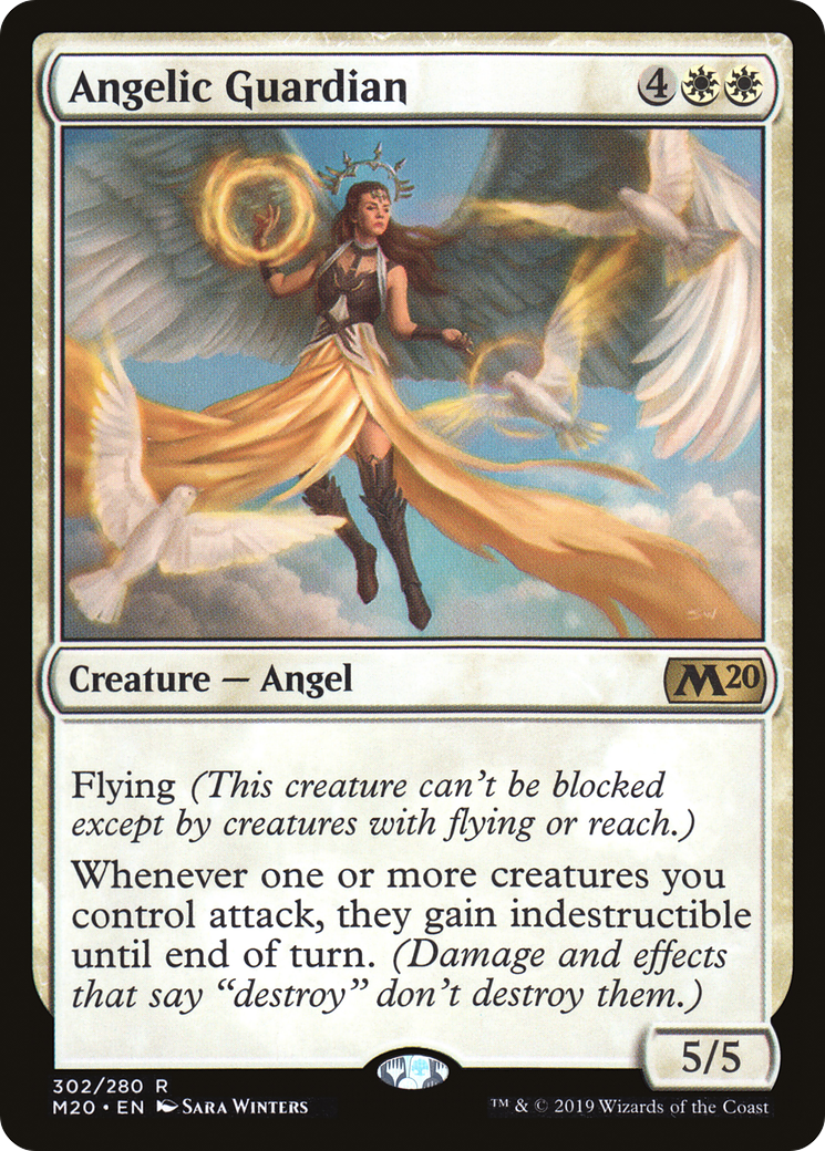 Angelic Guardian [Core Set 2020] | Silver Goblin