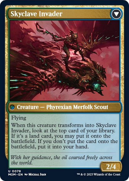 Skyclave Aerialist // Skyclave Invader [March of the Machine] Foil