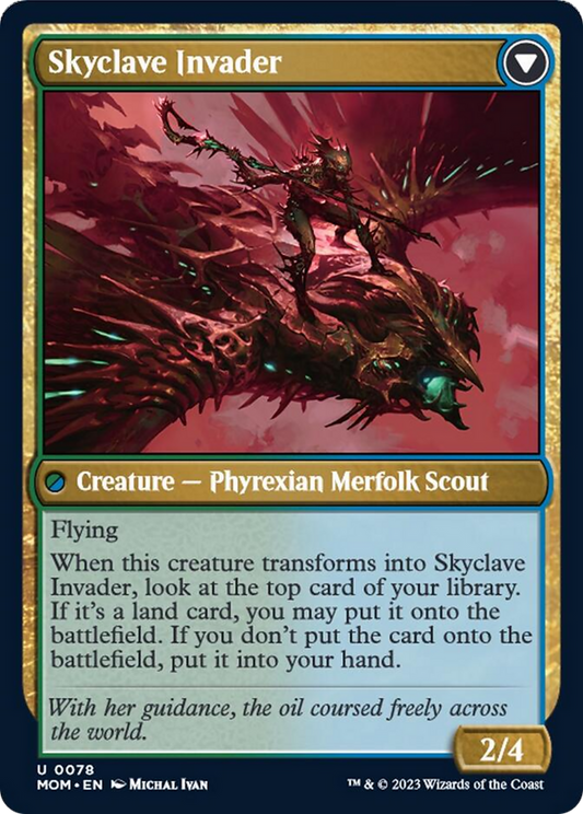 Skyclave Aerialist // Skyclave Invader [March of the Machine] Foil