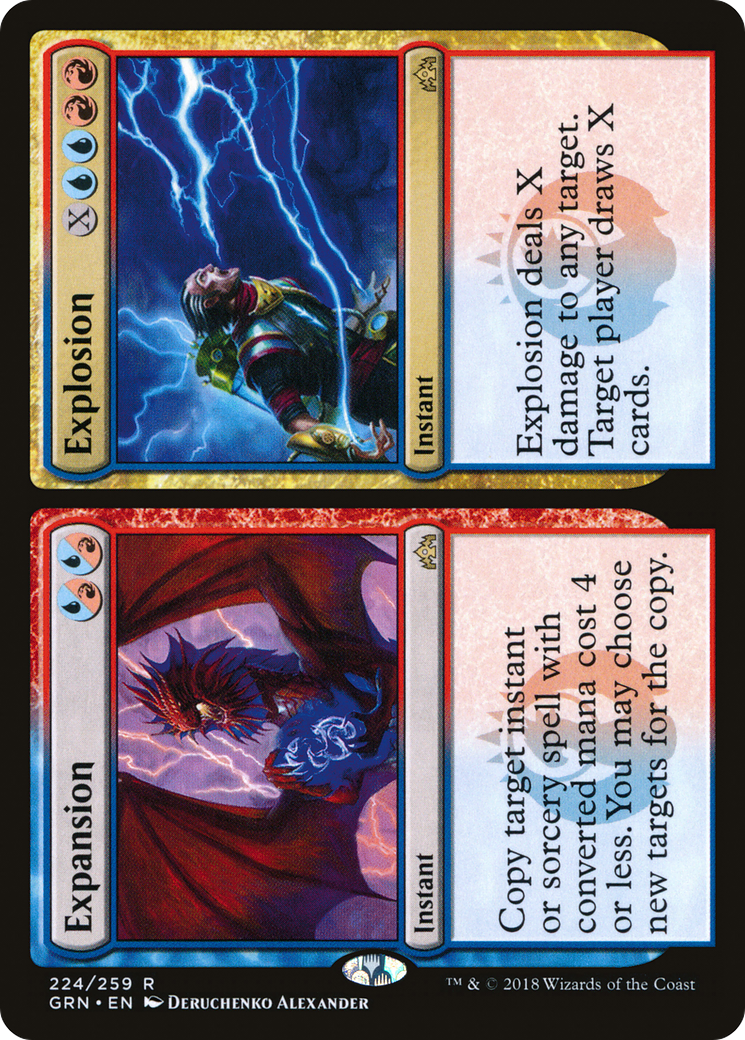 Expansion // Explosion [Guilds of Ravnica] Foil