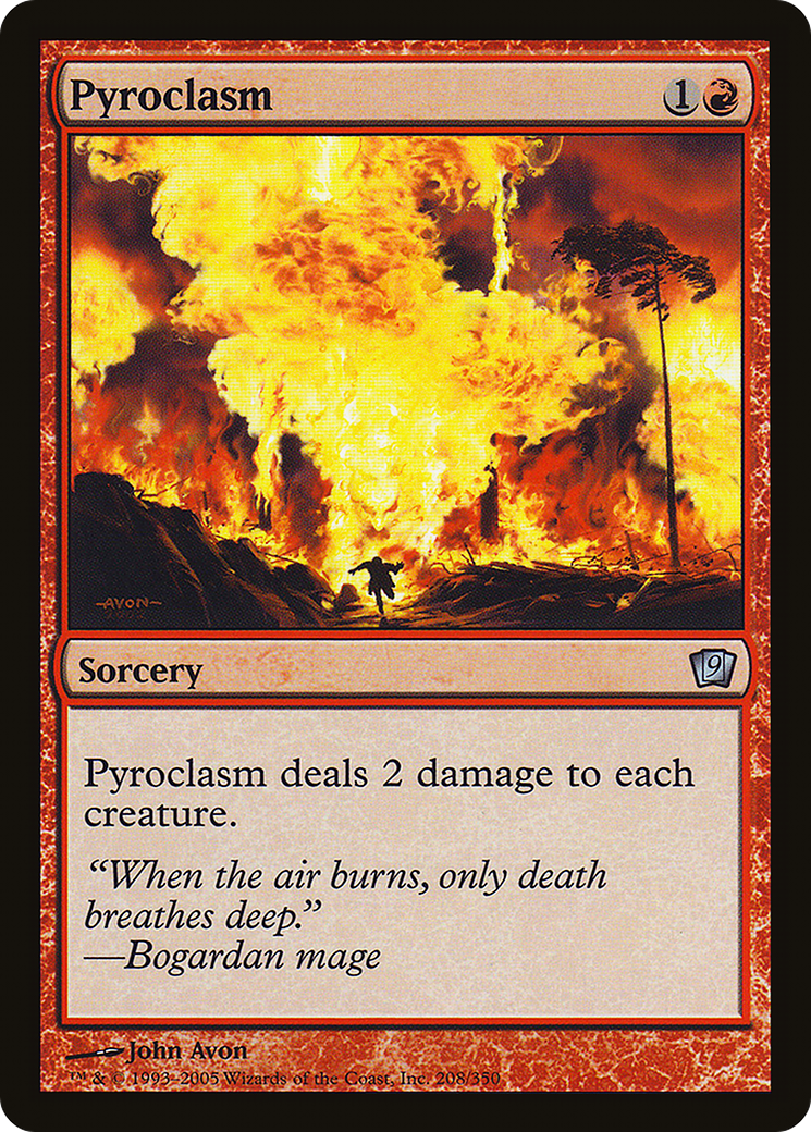 Pyroclasm (208) - Ninth Edition