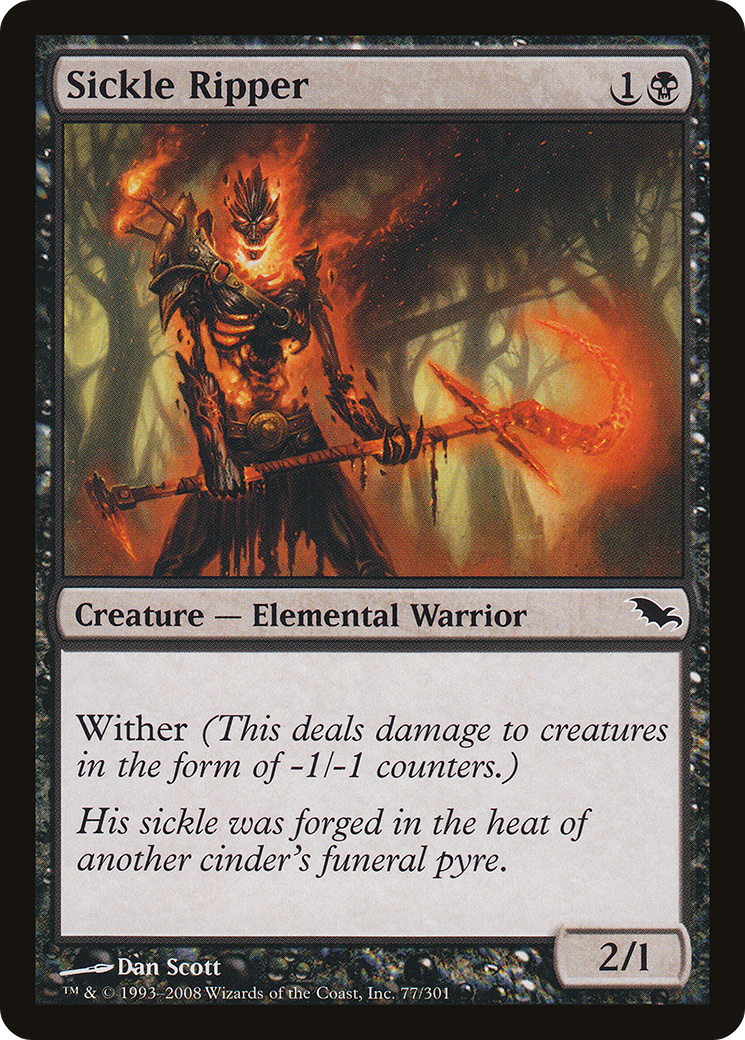 Sickle Ripper [Shadowmoor] Foil