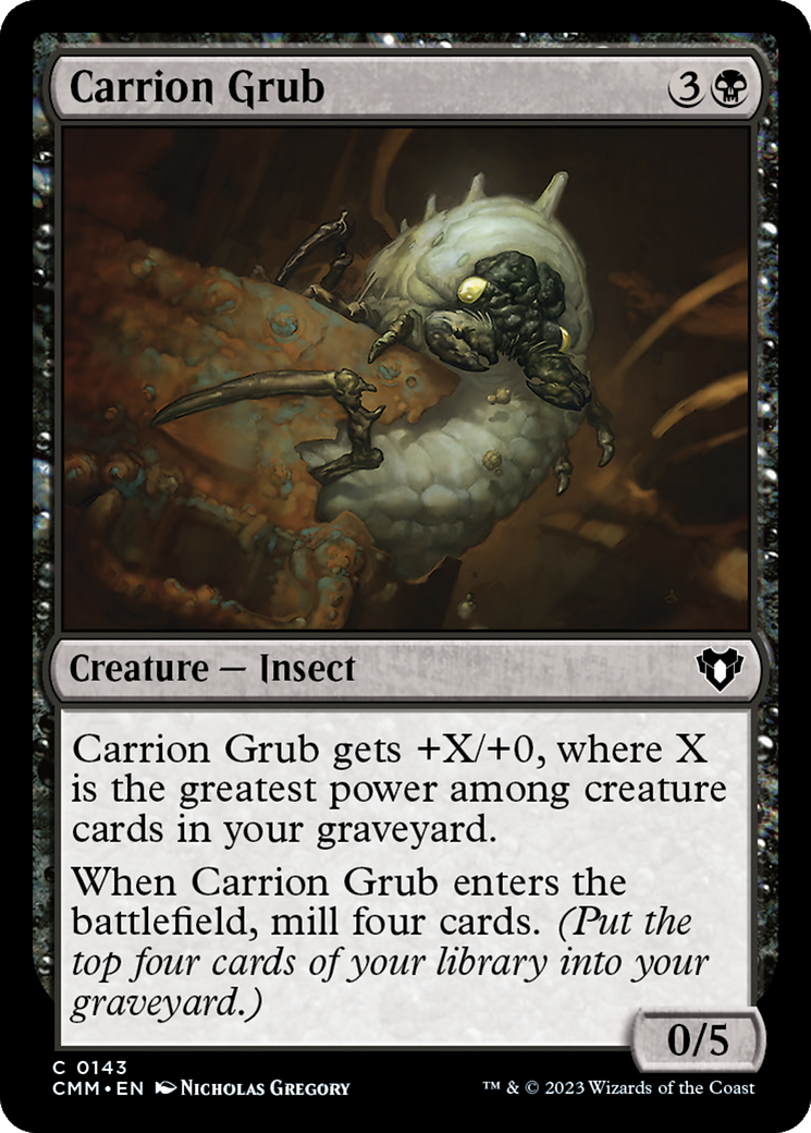 Carrion Grub [Commander Masters] | Silver Goblin