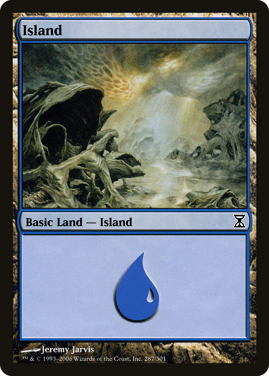 Island (287) [Time Spiral] Foil