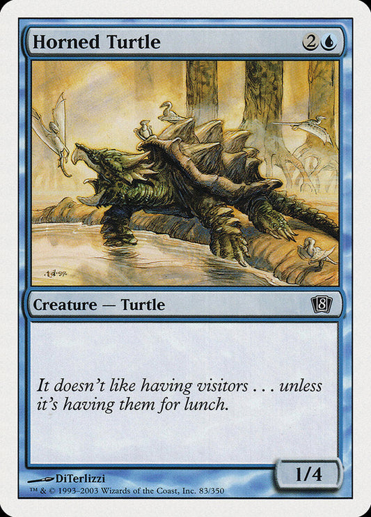Horned Turtle [Eighth Edition] Foil