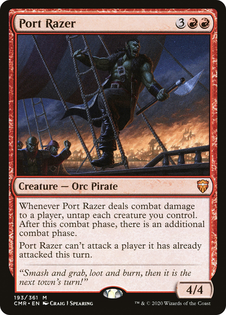 Port Razer [Commander Legends] | Silver Goblin