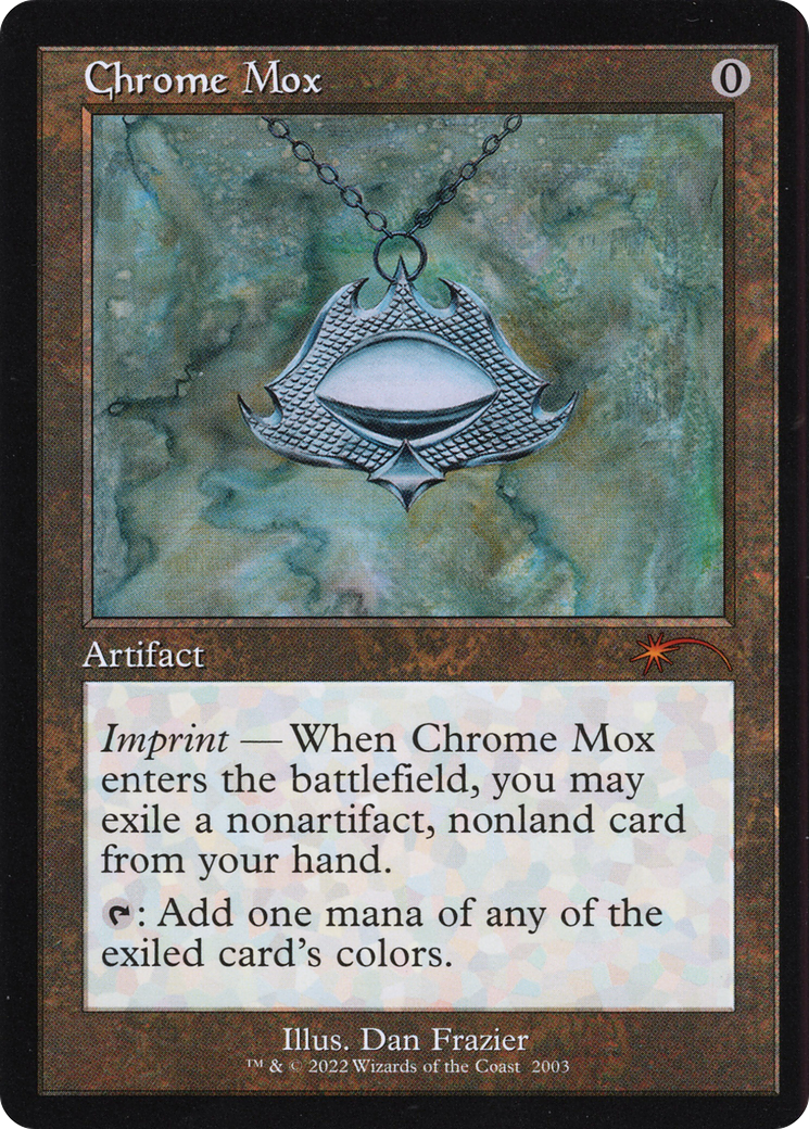 Chrome Mox (Retro) [Secret Lair 30th Anniversary Countdown Kit] | Silver Goblin