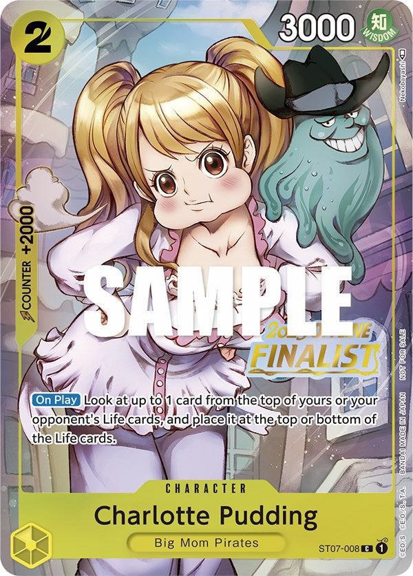 Charlotte Pudding (Offline Regional 2023) [Finalist] [One Piece Promotion Cards] | Silver Goblin