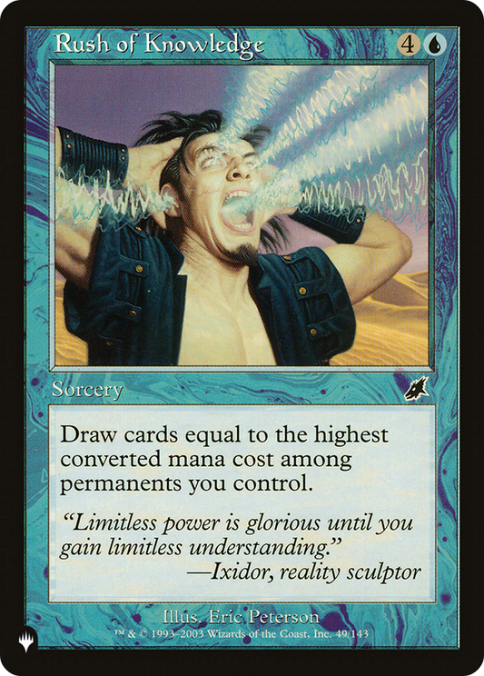 Rush of Knowledge (SCG-49)