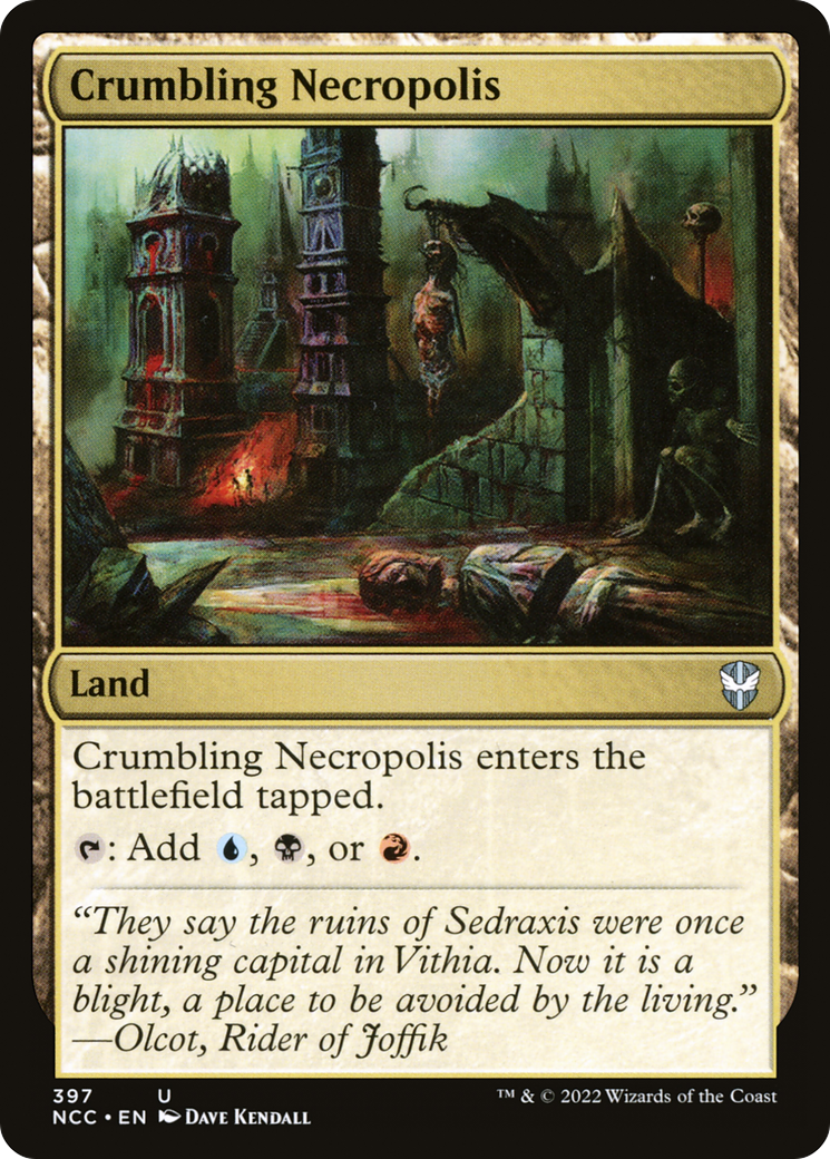 Crumbling Necropolis [Streets of New Capenna Commander]