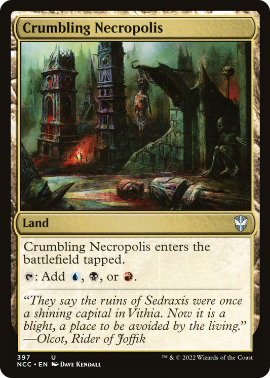 Crumbling Necropolis [Streets of New Capenna Commander]
