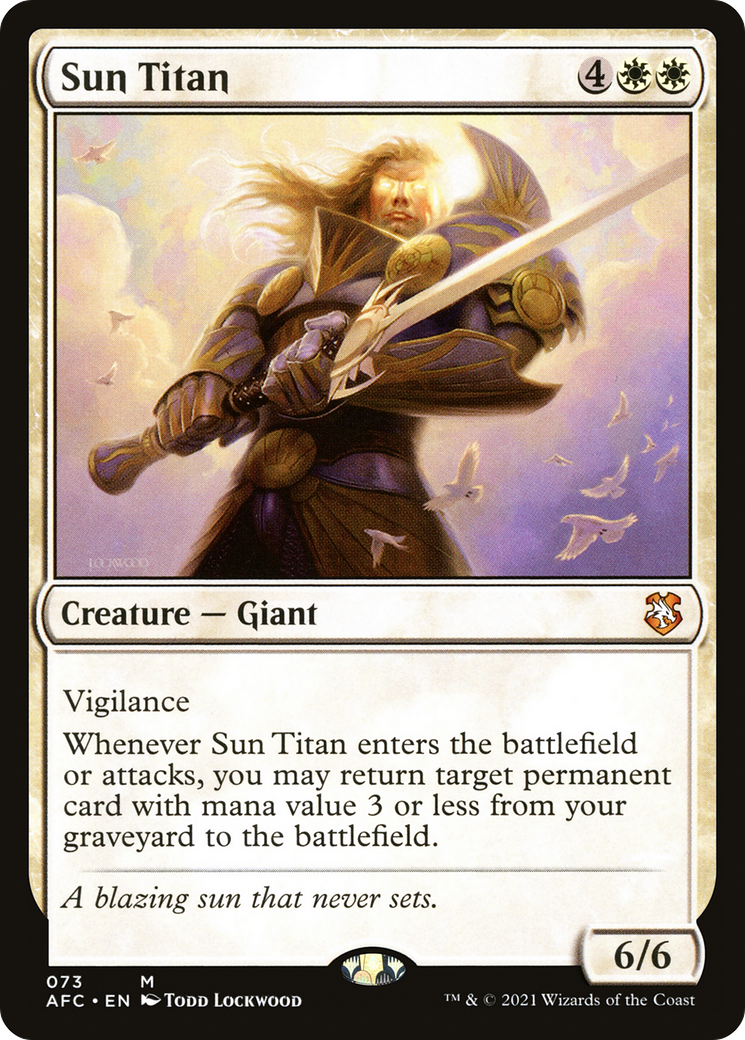 Sun Titan [Dungeons & Dragons: Adventures in the Forgotten Realms Commander]