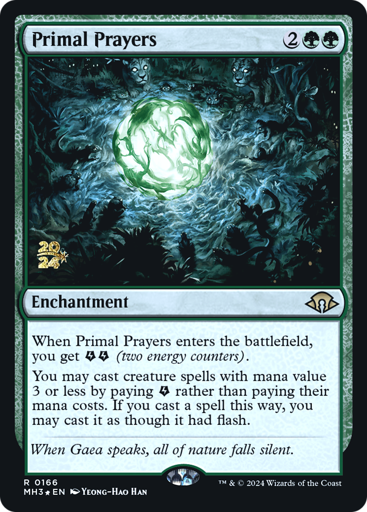 Primal Prayers Foil (166S)