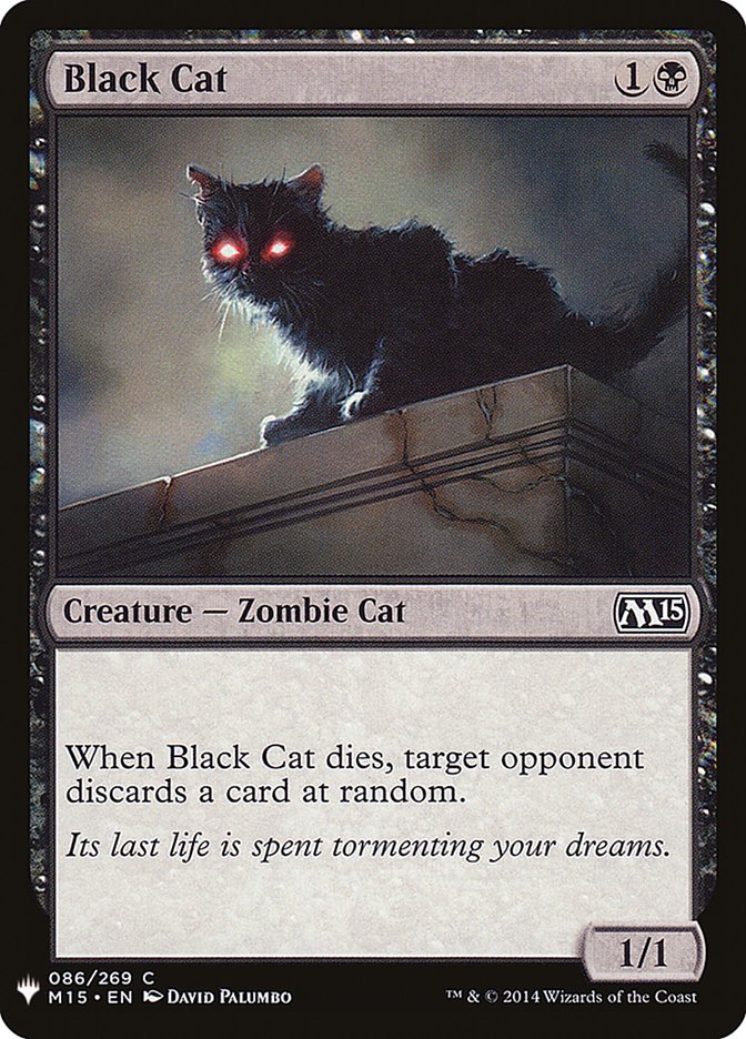 Black Cat [Mystery Booster] | Silver Goblin