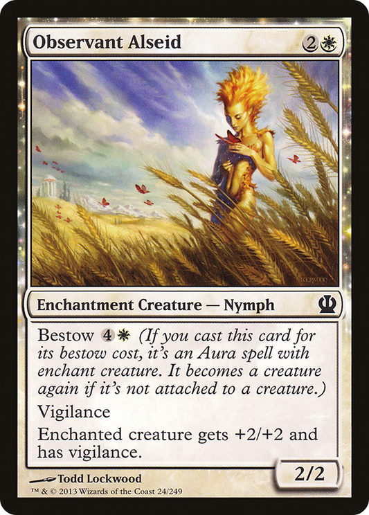 Observant Alseid [Theros] Foil
