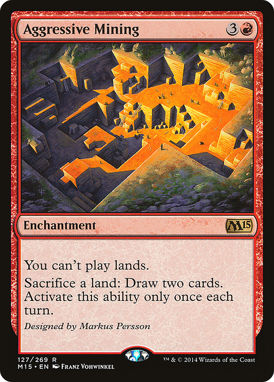 Aggressive Mining [Magic 2015] Foil