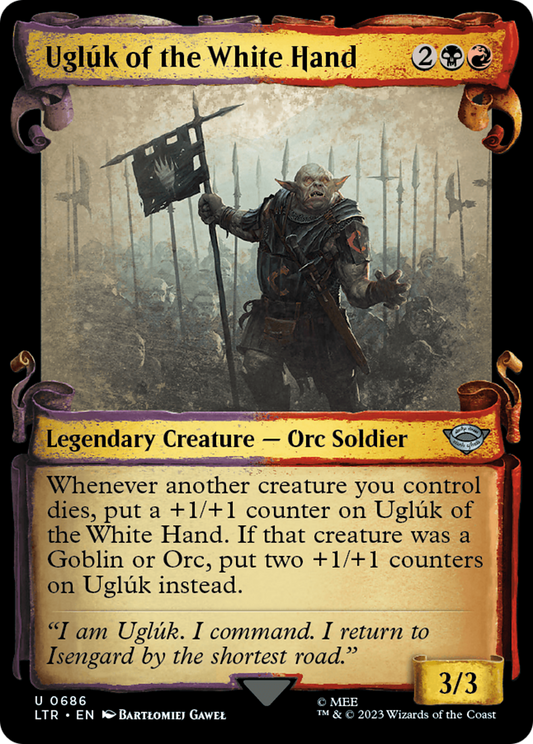 Ugluk of the White Hand [The Lord of the Rings: Tales of Middle-Earth Showcase Scrolls] Foil
