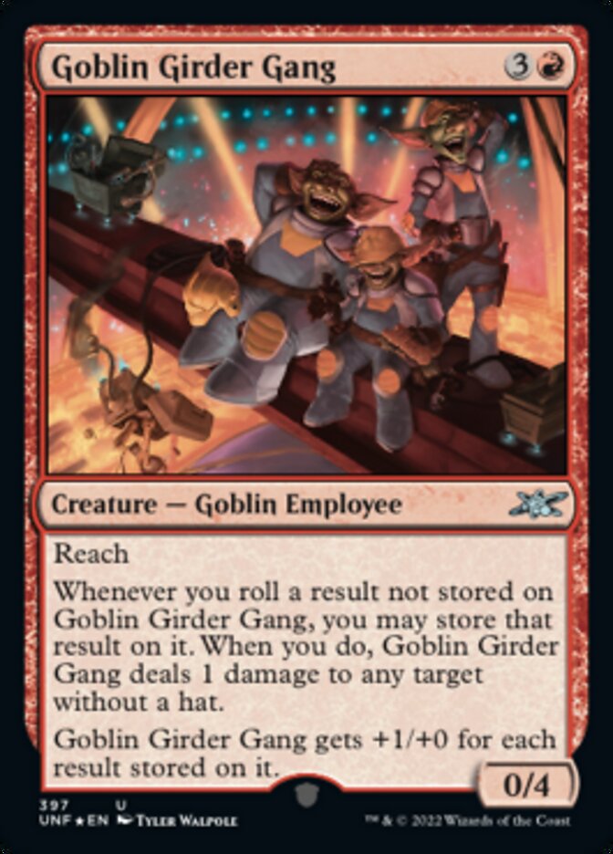 Goblin Girder Gang (Galaxy Foil) [Unfinity] | Silver Goblin