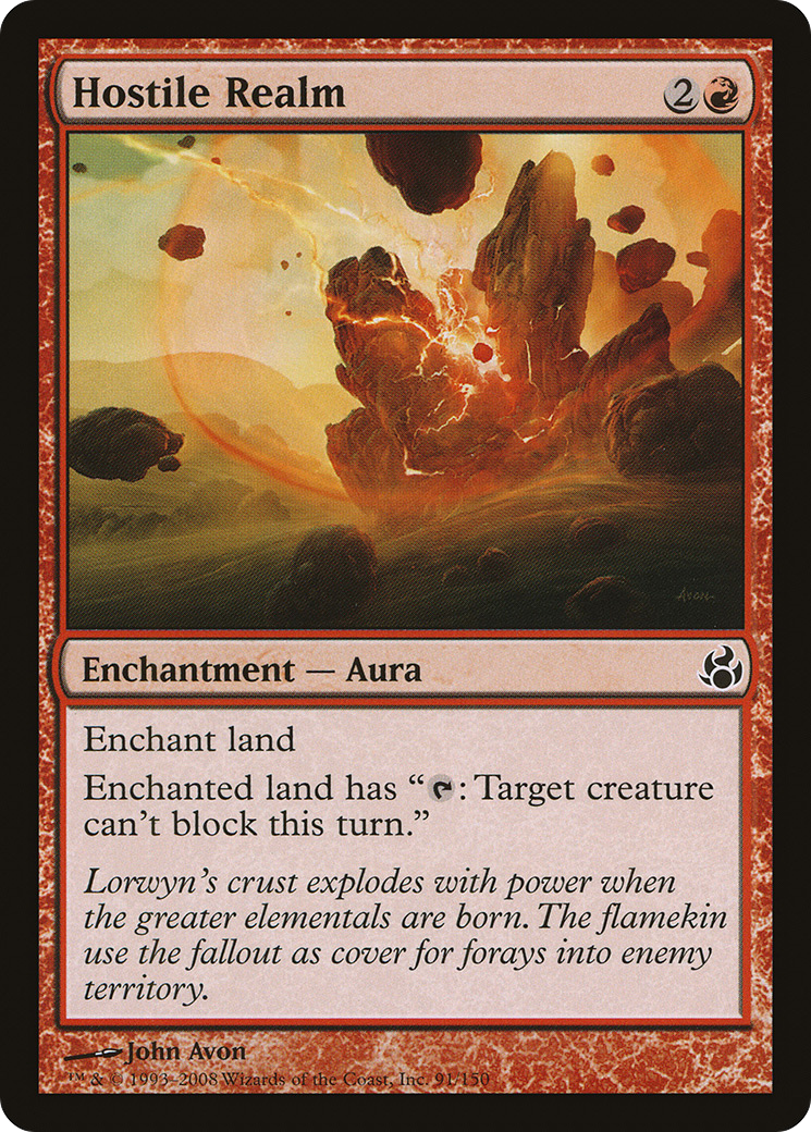 Hostile Realm [Morningtide] Foil