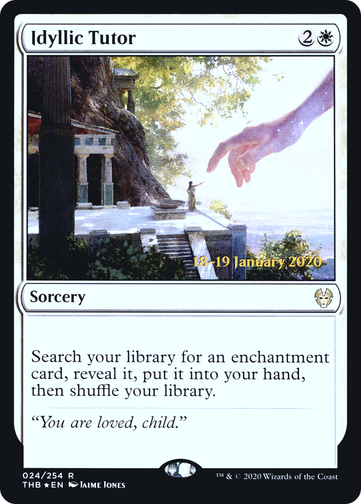 Idyllic Tutor [Theros Beyond Death Prerelease Promos]