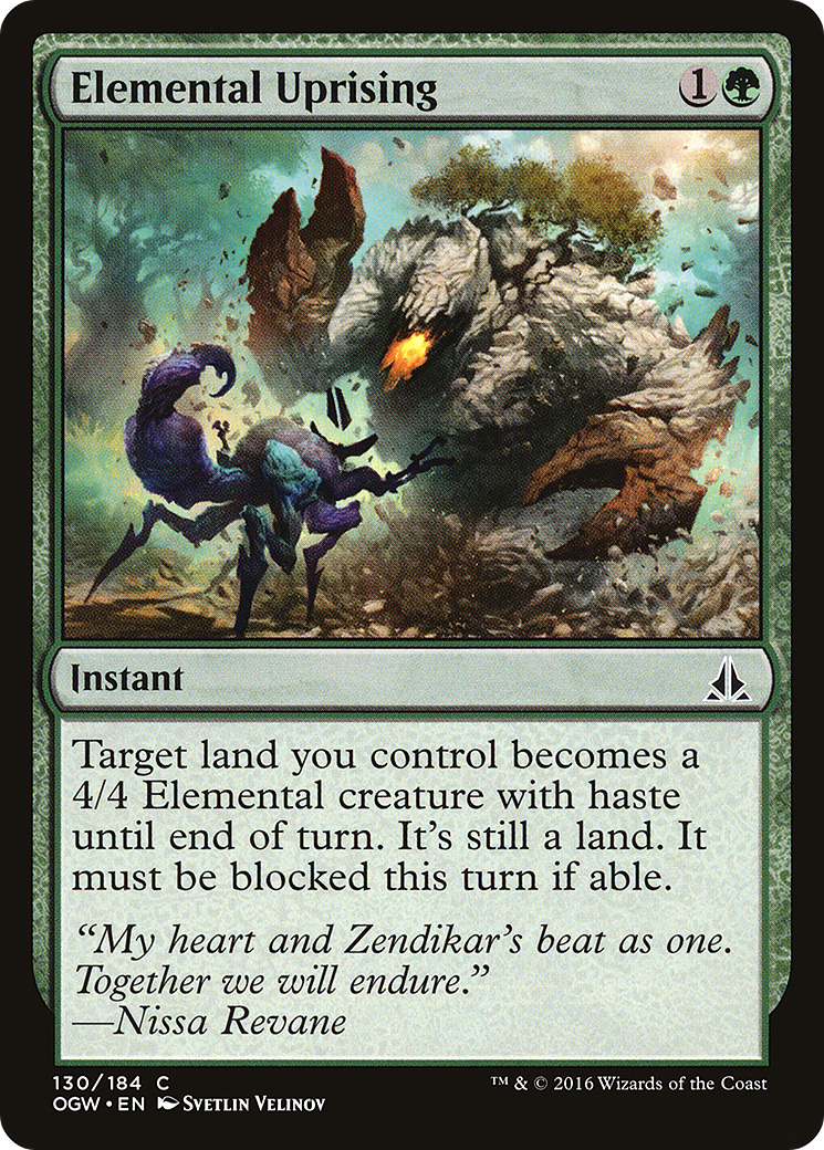 Elemental Uprising [Oath of the Gatewatch] Foil