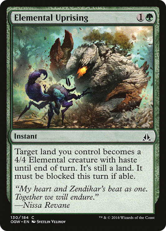 Elemental Uprising [Oath of the Gatewatch] Foil