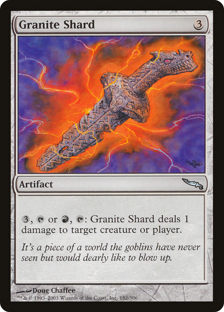 Granite Shard [Mirrodin] Foil