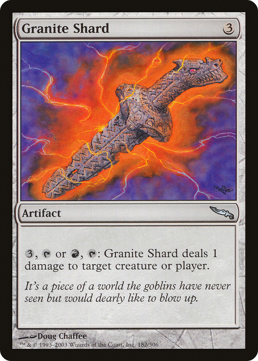 Granite Shard [Mirrodin] Foil