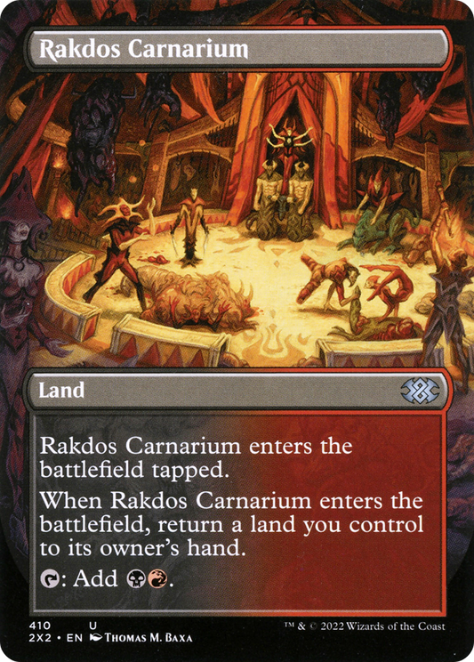 Rakdos Carnarium (Borderless Alternate Art) [Double Masters 2022] Foil