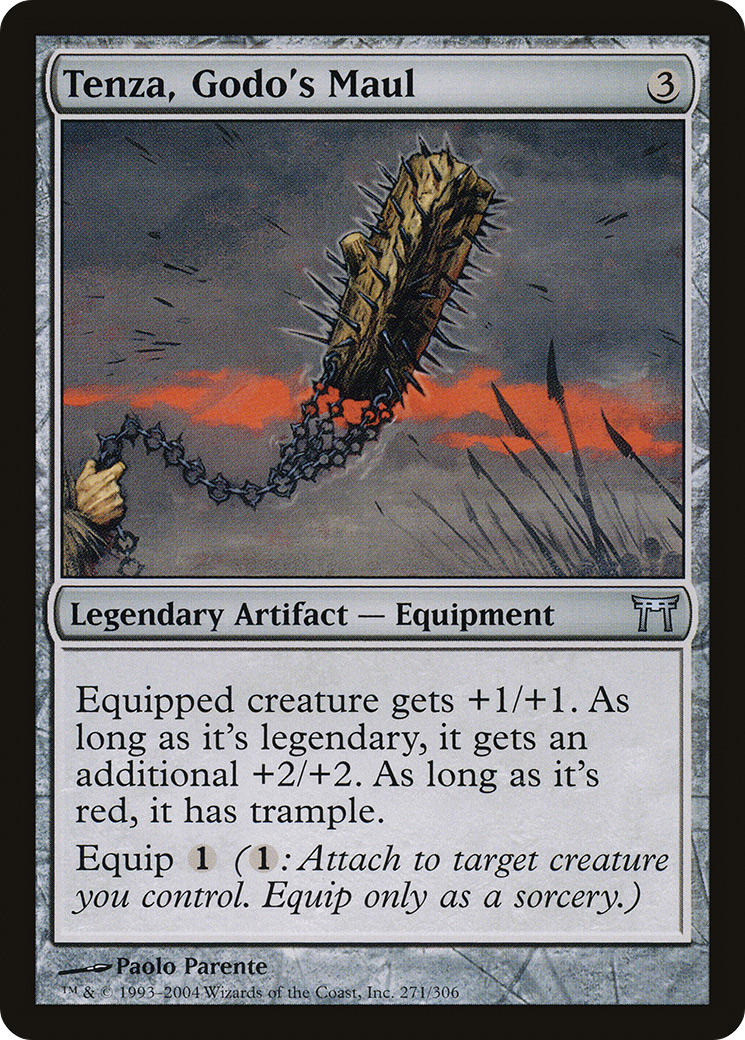 Tenza, Godo's Maul (271) Foil - Champions of Kamigawa