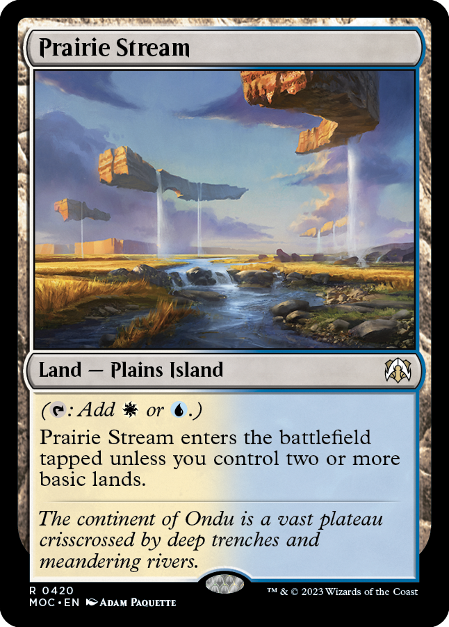 Prairie Stream [March of the Machine Commander] | Silver Goblin