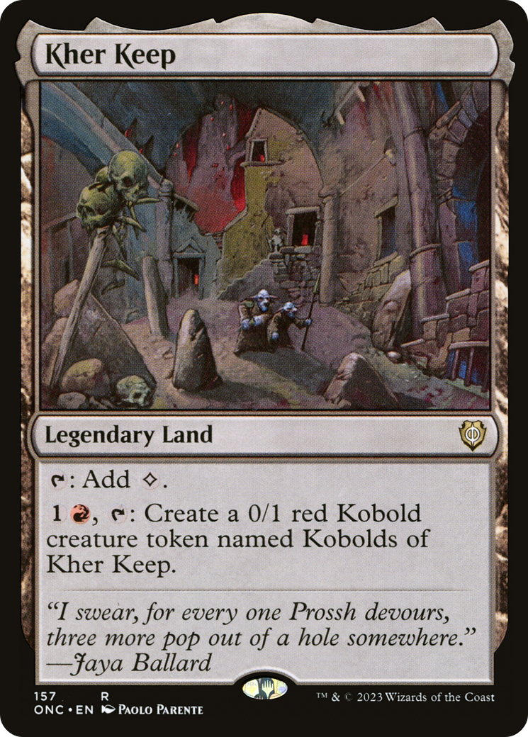 Kher Keep [Phyrexia: All Will Be One Commander]