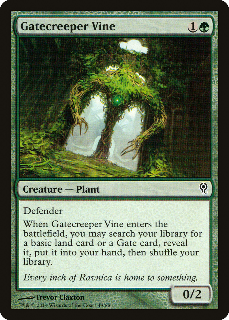 Gatecreeper Vine [Duel Decks: Jace vs. Vraska] | Silver Goblin