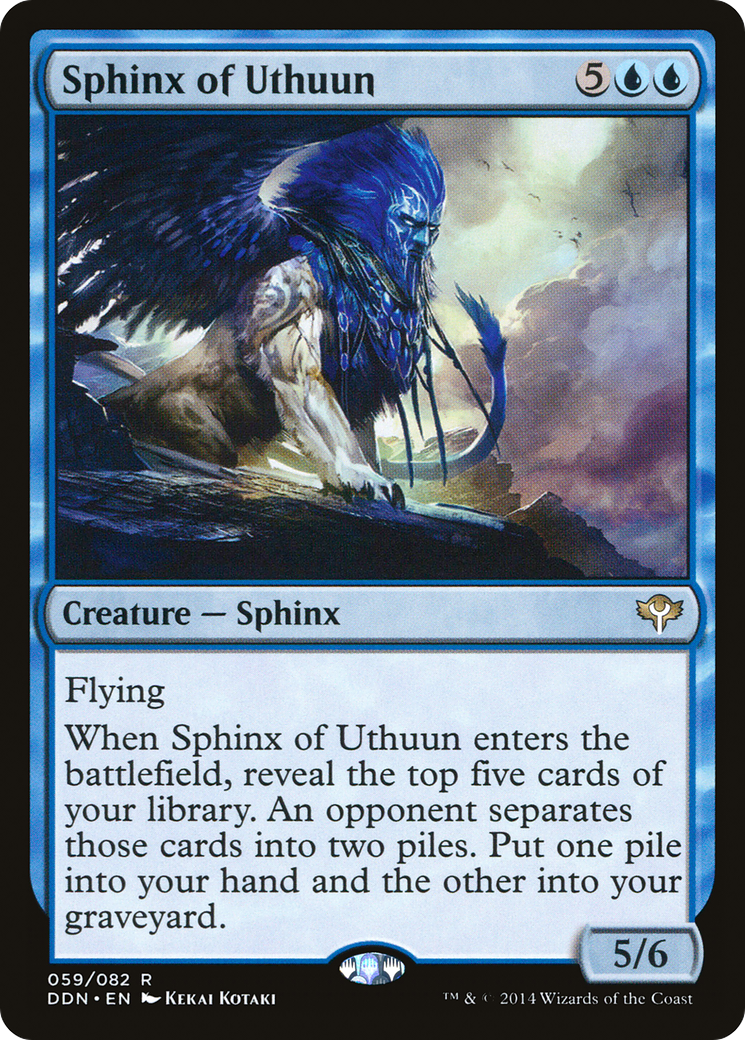 Sphinx of Uthuun (059) - Duel Decks: Speed vs. Cunning