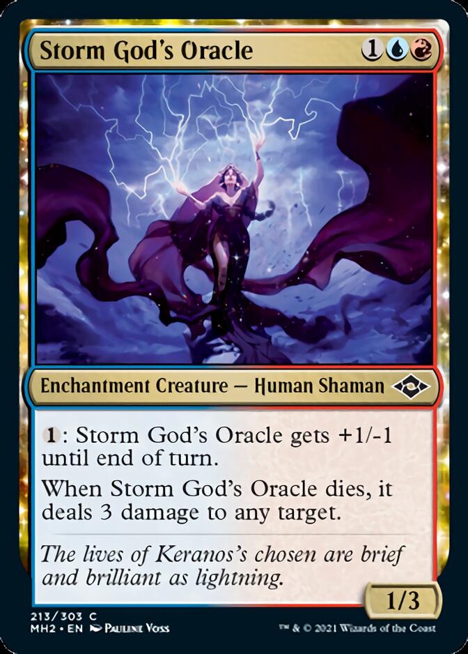 Storm God's Oracle [Modern Horizons 2] | Silver Goblin